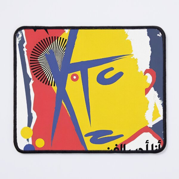 Item preview, Retro New Wave Abstract Face Music designed and sold by minimancece.