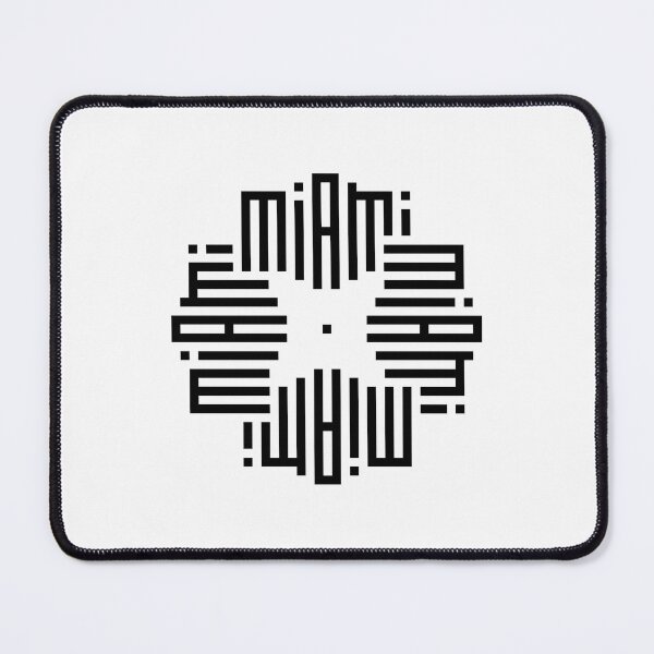 Item preview, MIAMI | Black | Modern Geometric Kufi Calligraphy | From Name to Art designed and sold by FOR YOUR NAME.