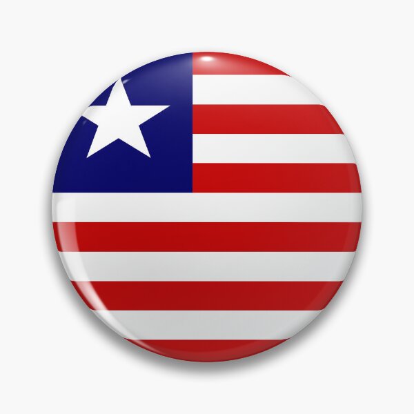 Item preview, Liberia Circle Flag LR designed and sold by shitpostee.