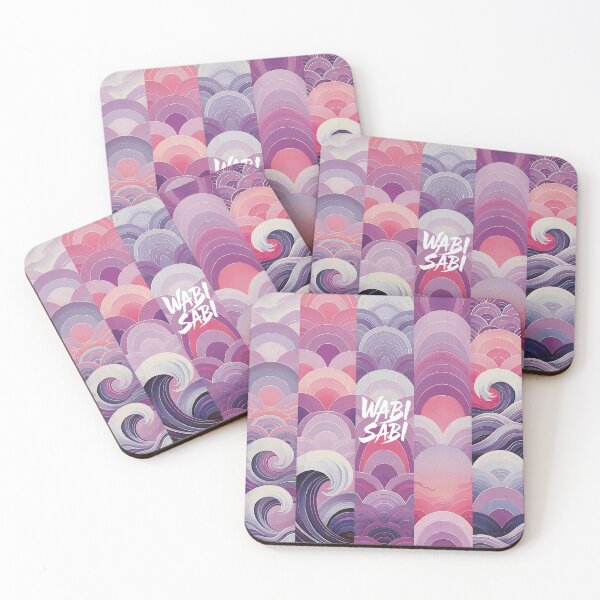 Item preview, Creative Japanese Patterns - Fan and Waves designed and sold by WABISABIMOMENTS.
