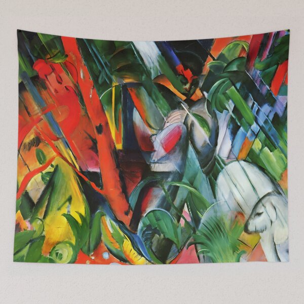 Item preview, Franz Marc - In the Rain designed and sold by Erlin Rudho.