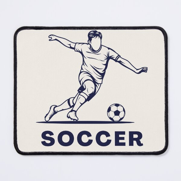 Item preview, "Soccer Unites The World Player Illustration" designed and sold by SmartMoneyMugs .