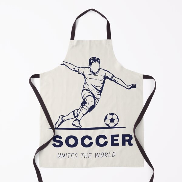 Item preview, "Soccer Unites The World Player Illustration" designed and sold by SmartMoneyMugs .