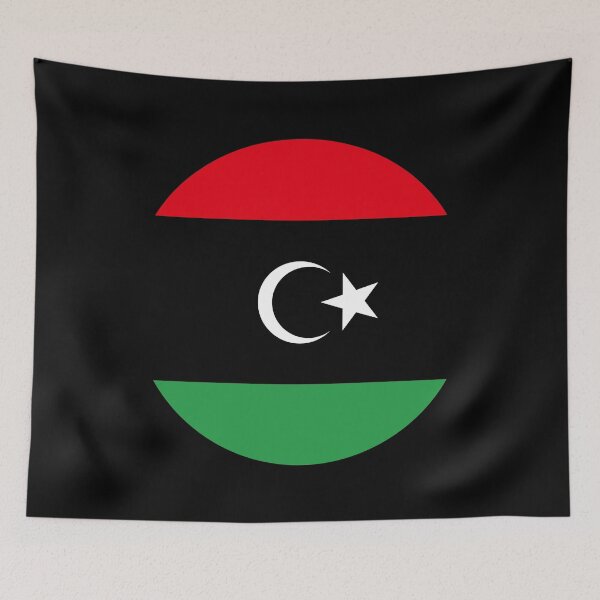 Item preview, Libya Circle Flag LY designed and sold by shitpostee.