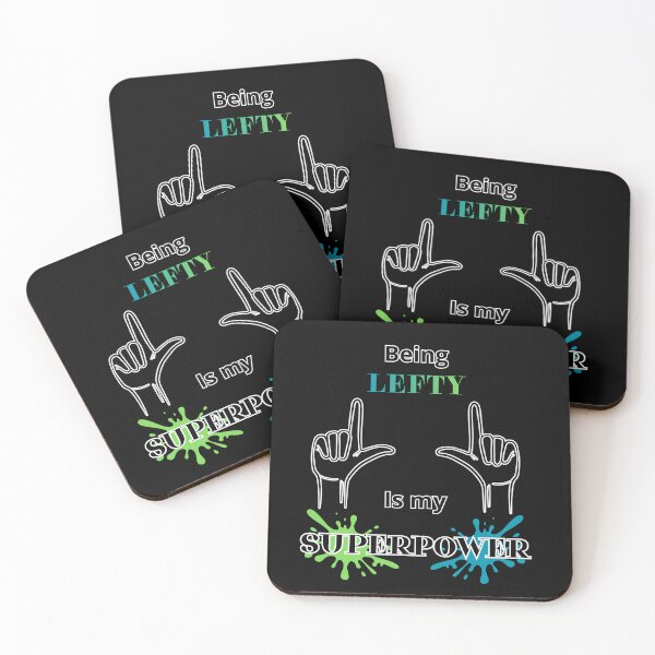 Item preview, Ser zurdo es mi superpoder. Idea de regalo para personas zurdas. designed and sold by Glitch-Cult.