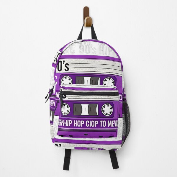 Item preview, Retro Hip Hop Graphic | Purple Tape #437 designed and sold by vespira-motion.