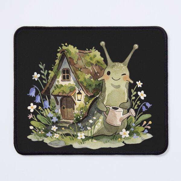 Item preview, Herbalist Snail Cottage | Enchanted Forest Herb House designed and sold by AillustriaAK.