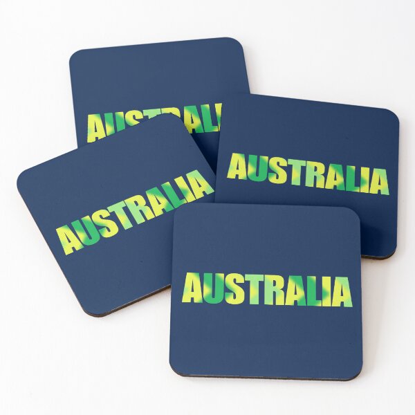 Item preview, Australia Country yellow green designed and sold by VRedBaller.