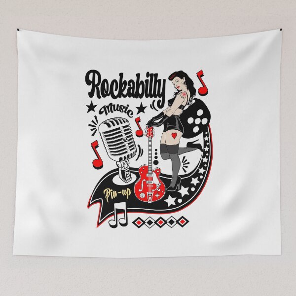 Item preview, Rockabilly Pin Up 1950s Sock Hop Dance Rock and Roll 50s designed and sold by MemphisCenter.