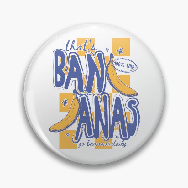 Item preview, That's Bananas Go Bananas Daily designed and sold by caruku666.