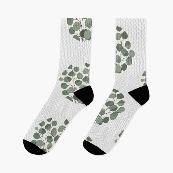 Item preview, Sage Green Eucalyptus Leaves | Minimal Botanical Design designed and sold by GalleryPeak.