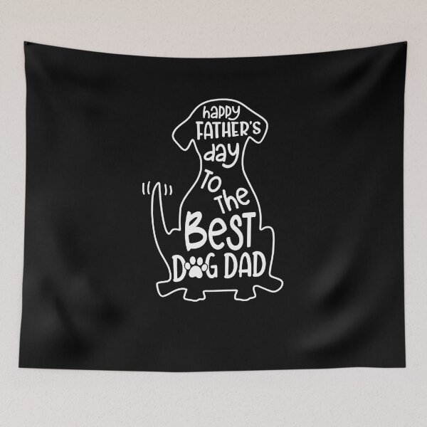 Item preview, Dog Dad Silhouette - Best Dog Dad Day Gift designed and sold by StranHabesre51.