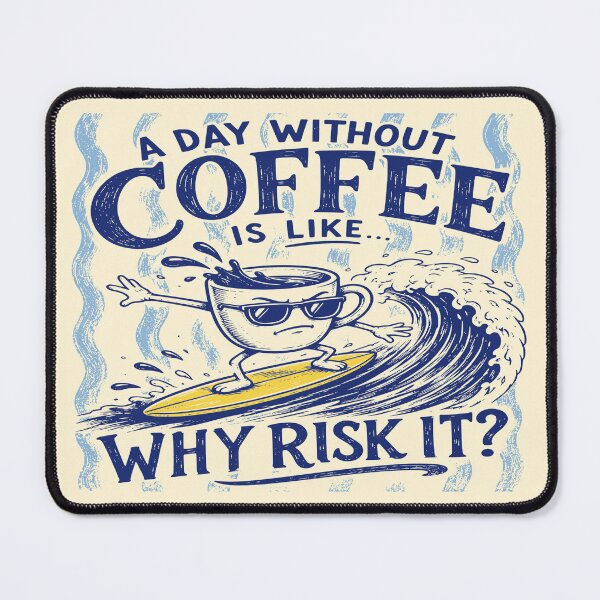 Item preview,  Vintage A Day Without Coffee Surfing designed and sold by 89shirts.