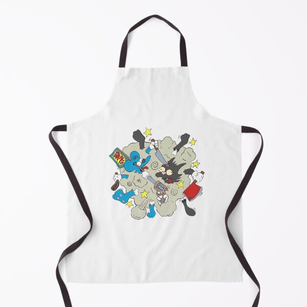 Item preview, Itchy and Scratchy Cartoon Fight Dust Cloud designed and sold by Moonpaw-Whimsy.