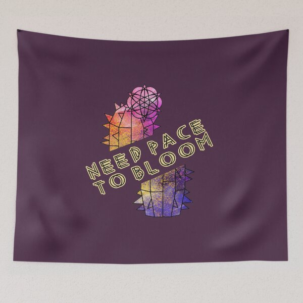 Item preview, Need Pace To Bloom Slow Living Cactus Design designed and sold by GraphicComet.