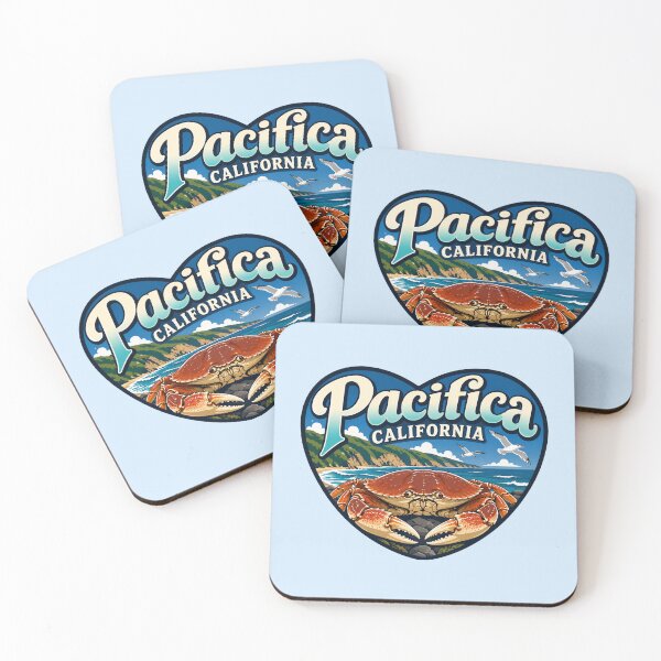 Item preview, Pacifica, California Crab Heart Shape designed and sold by Myra365Art.
