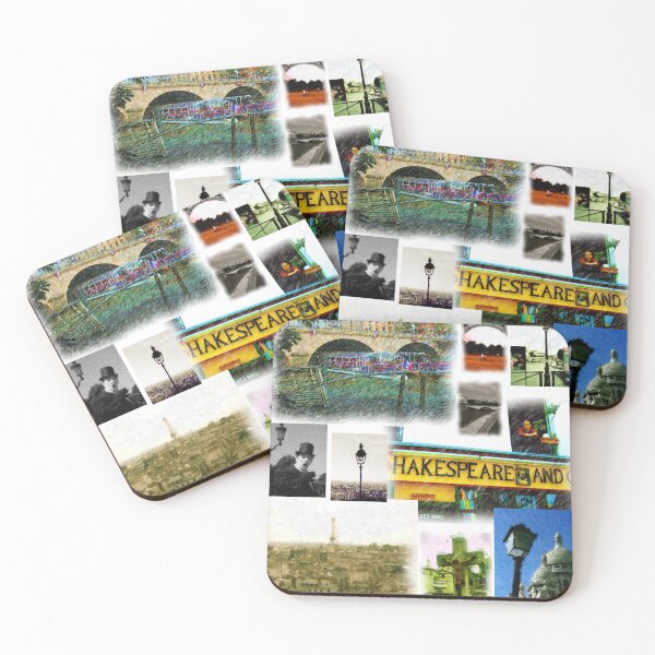 Item preview, Floridian in Paris | Michael Welch | 10 Photo Image Collage | Mixed Color and Black & White designed and sold by mwdrum.