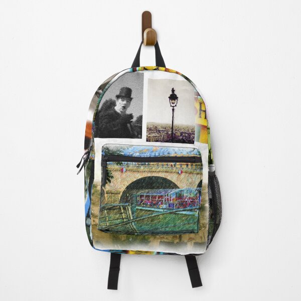 Item preview, Floridian in Paris | Michael Welch | 10 Photo Image Collage | Mixed Color and Black & White designed and sold by mwdrum.