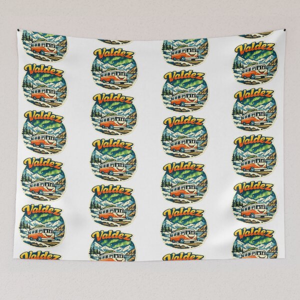Item preview, Valdez Alaska - snow and travel designed and sold by DamioPolArt.