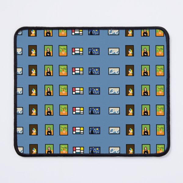 Item preview, Pixel Art Famous Painting designed and sold by darkskinbender.