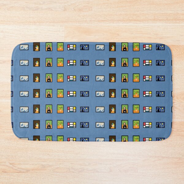 Item preview, Pixel Art Famous Painting designed and sold by darkskinbender.