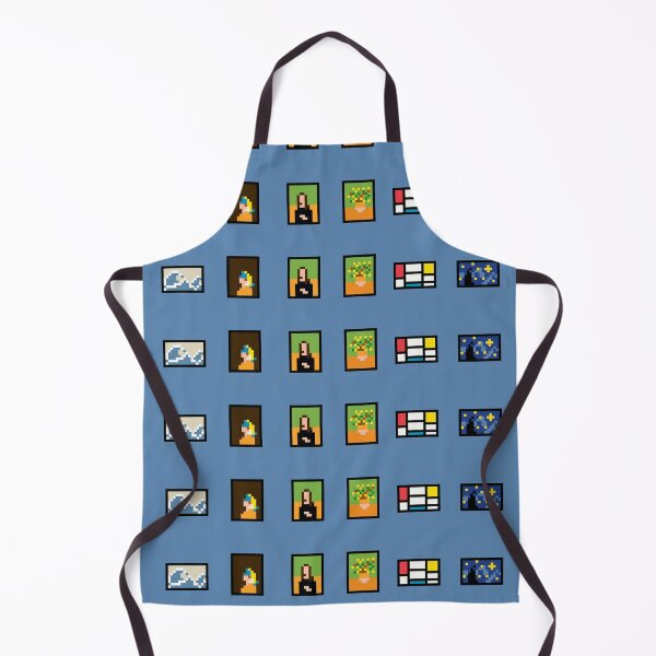 Item preview, Pixel Art Famous Painting designed and sold by darkskinbender.