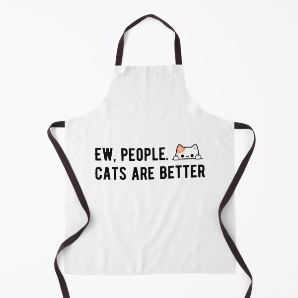 Item preview, Cute Peeking Cat Minimalist Kawaii Kitten Design Eww People Cats Are Better designed and sold by luckyhue.