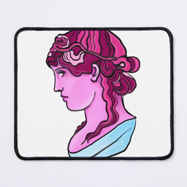 Item preview, Classic Pink Goddess Greek Statue Vaporwave Aesthetic Illustration designed and sold by Vita95gelman.