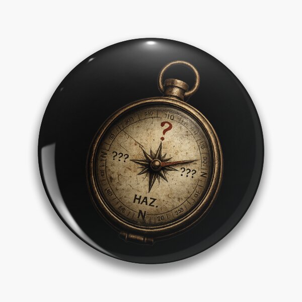 Item preview, Found Compass – Direction Unknown Mystery Design designed and sold by unglaublichGut.