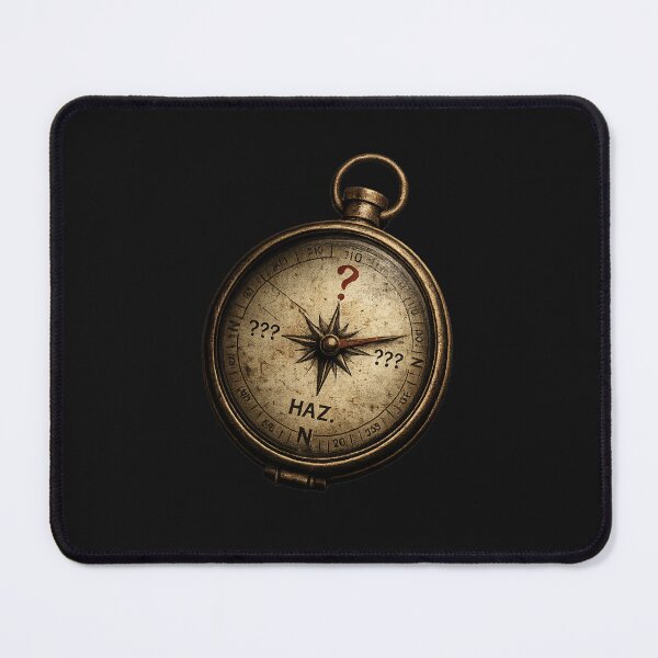 Item preview, Found Compass – Direction Unknown Mystery Design designed and sold by UnglaublichGut.