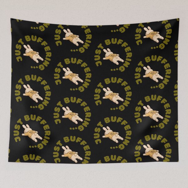 Item preview, JUST BUFFERING... LaMaisonOfMY PROCRASTINATION RABBIT COLLECTION | BLACKG Edition | No.03 designed and sold by LaMaisonOfMY.