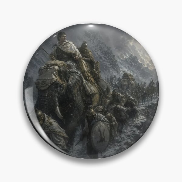 Item preview, Hannibal Barca — Crossing the Alps | Defeated Legends Series designed and sold by Qorvun.