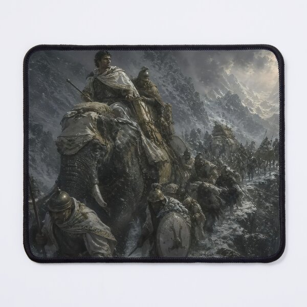 Item preview, Hannibal Barca — Crossing the Alps | Defeated Legends Series designed and sold by Qorvun.