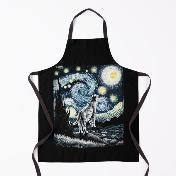 Item preview, Van Gogh Style Starry Night Lynx designed and sold by Littermin.