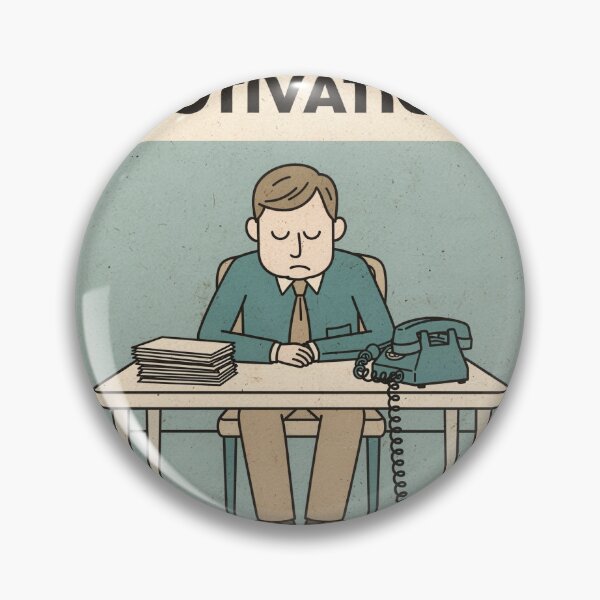 Item preview, Bureau of Lost Motivation designed and sold by PictorialWhimsy.