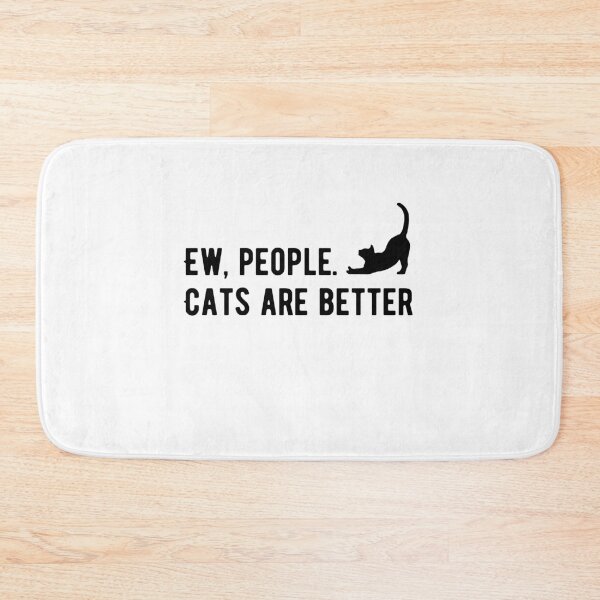 Item preview, Cute Cat Minimalist Kawaii Kitten Design Eww People Cats Are Better designed and sold by luckyhue.