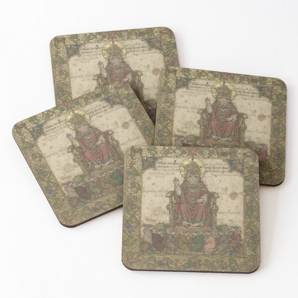 Item preview, Cat Bishop Blesses the Mice designed and sold by PictorialWhimsy.