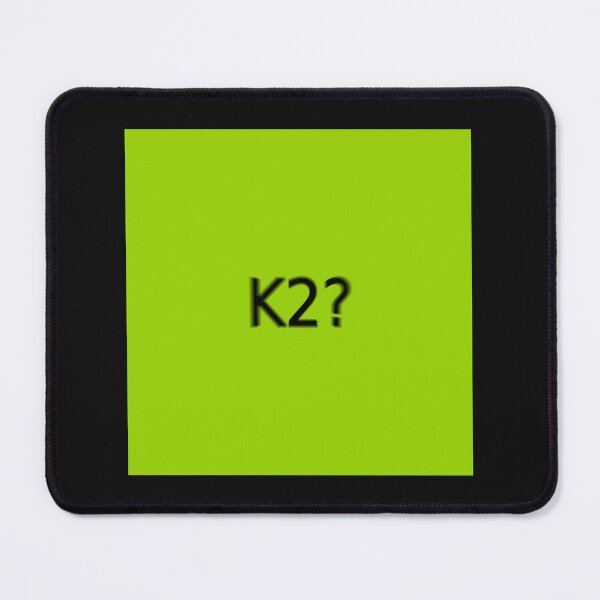 Item preview, K2 Supreme Green Question Unique Artwork Sign designed and sold by Doctor Schtrudel.