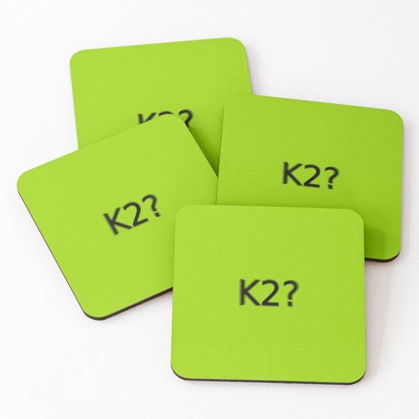 Item preview, K2 Supreme Green Question Unique Artwork Sign designed and sold by Doctor Schtrudel.