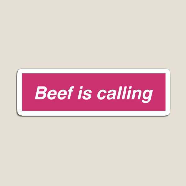 Item preview, Beef Is Calling – Funny Steak Craving Carnivore Phrase designed and sold by ashiwrites.
