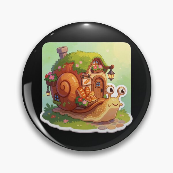 Item preview, Bakery Snail Cottage | Whimsical Forest Bakery designed and sold by AillustriaAK.