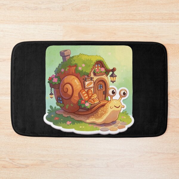 Item preview, Bakery Snail Cottage | Whimsical Forest Bakery designed and sold by AillustriaAK.