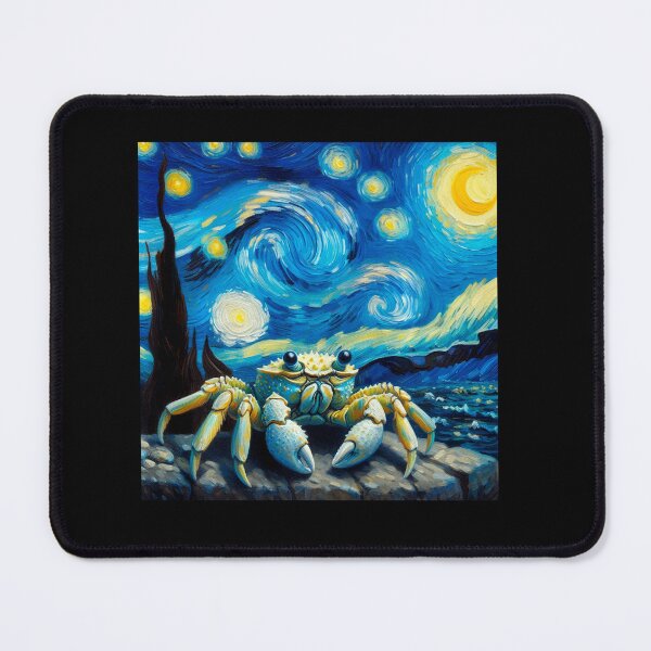 Item preview, Ghost Crab Vincent Van Gogh Starry Night designed and sold by Littermin.