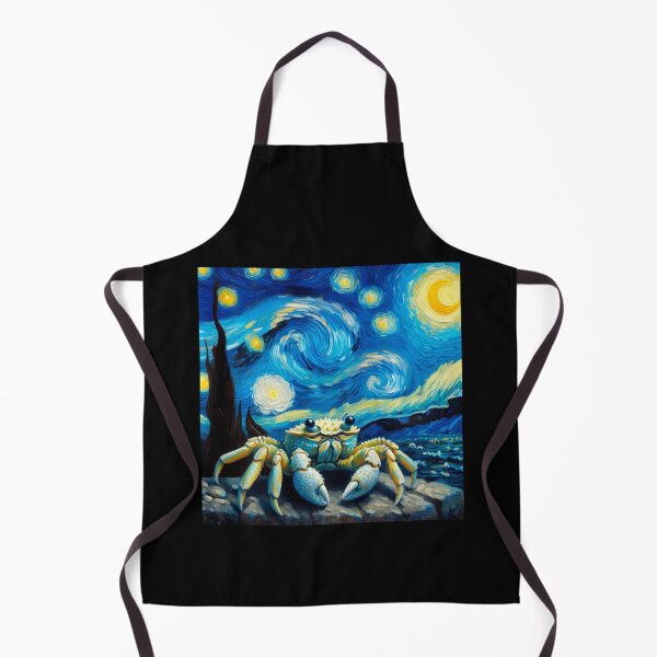 Item preview, Ghost Crab Vincent Van Gogh Starry Night designed and sold by Littermin.