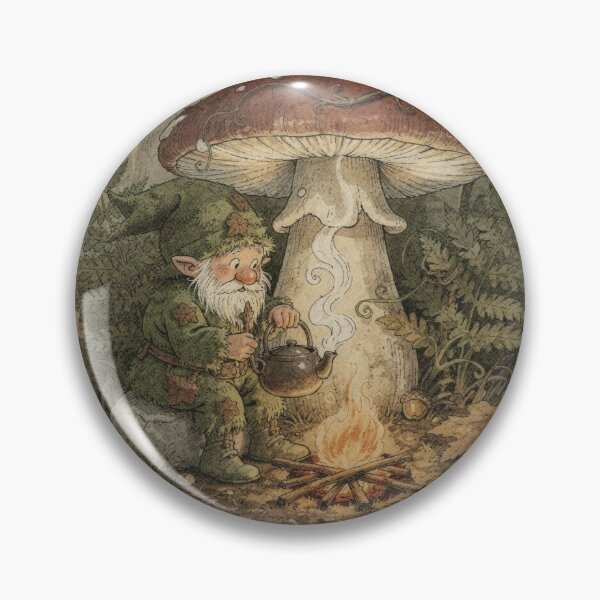 Item preview, Moss Gnome Brewing Acorn Tea designed and sold by PictorialWhimsy.