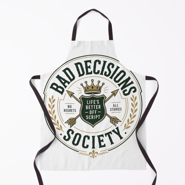 Item preview, Life Is Better Off Script - Bad Decision Society Club designed and sold by the-dovlat.