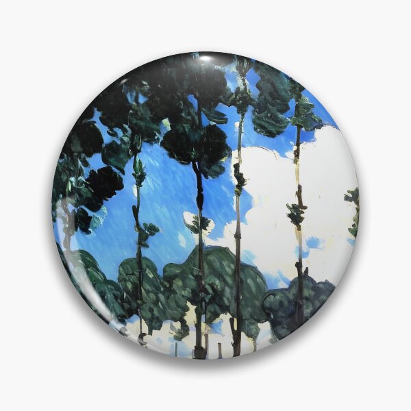 Item preview, Poplars on the Banks of the Epte: Impression of Towering Trees designed and sold by artdesignsnow.