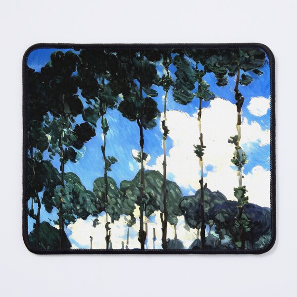 Item preview, Poplars on the Banks of the Epte: Impression of Towering Trees designed and sold by artdesignsnow.