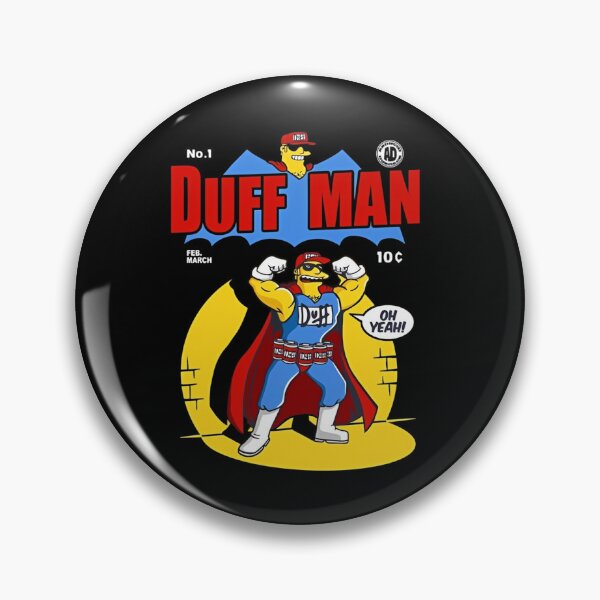 Item preview, Duff Man Comic Book Cover No 1 Parody designed and sold by Moonpaw-Whimsy.