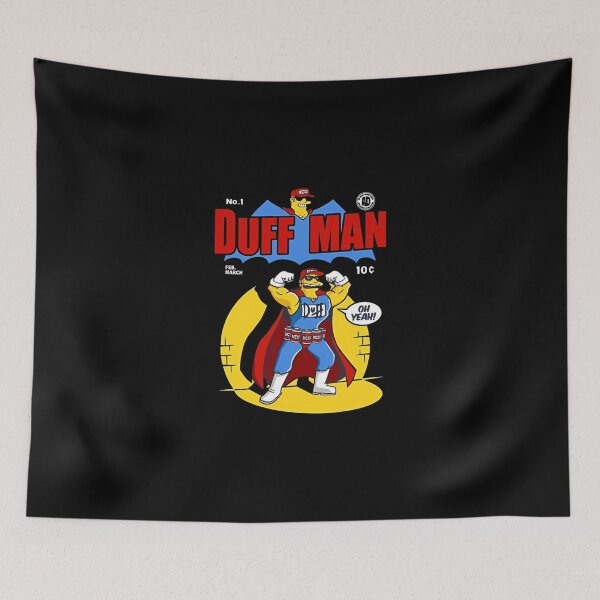 Item preview, Duff Man Comic Book Cover No 1 Parody designed and sold by Moonpaw-Whimsy.